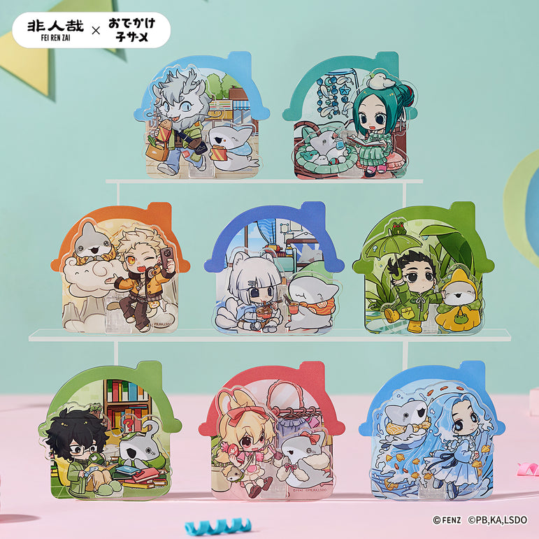 FEI REN ZAI × ODEKAKE KOZAME Acrylic Fridge  Magnet Blind Box Q Edition