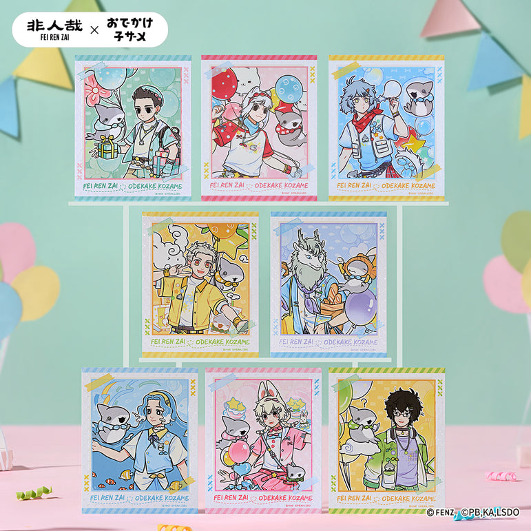 FEI REN ZAI × ODEKAKE KOZAME Instant Photo-Style  Trading Cards Blind Box