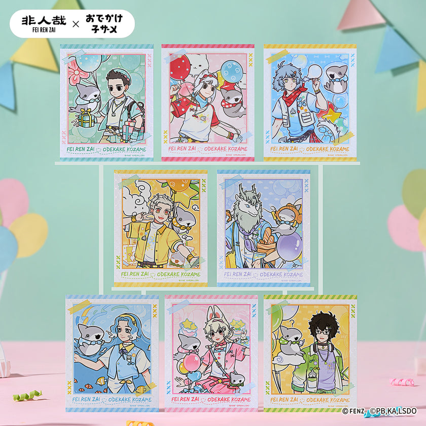 FEI REN ZAI × ODEKAKE KOZAME Instant Photo-Style  Trading Cards Blind Box