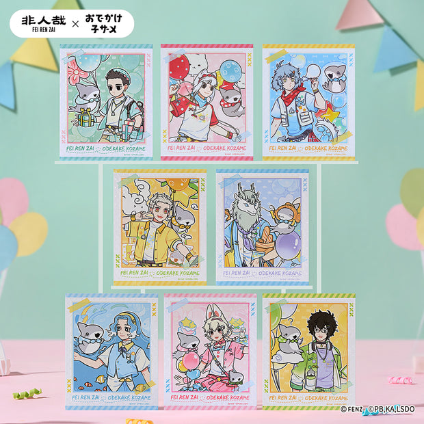 FEI REN ZAI × ODEKAKE KOZAME Instant Photo-Style  Trading Cards Blind Box