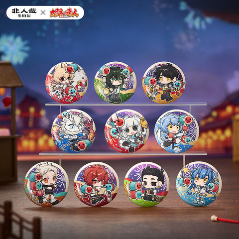 FEI REN ZAI × Taiko no Tatsujin - Badge Blind Box - Chibi