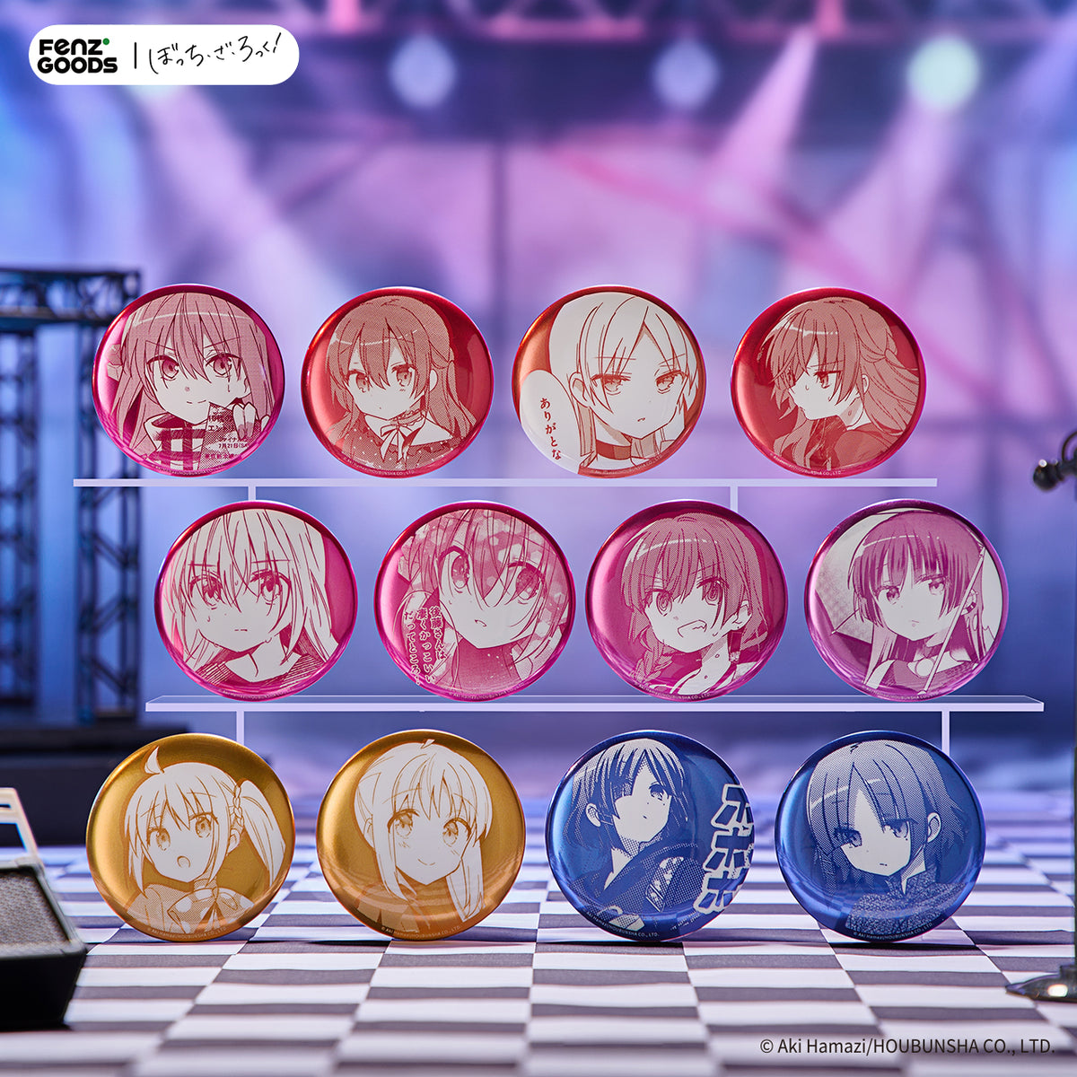BOCCHI THE ROCK!-Original Art Classic Series Badge Blind Box