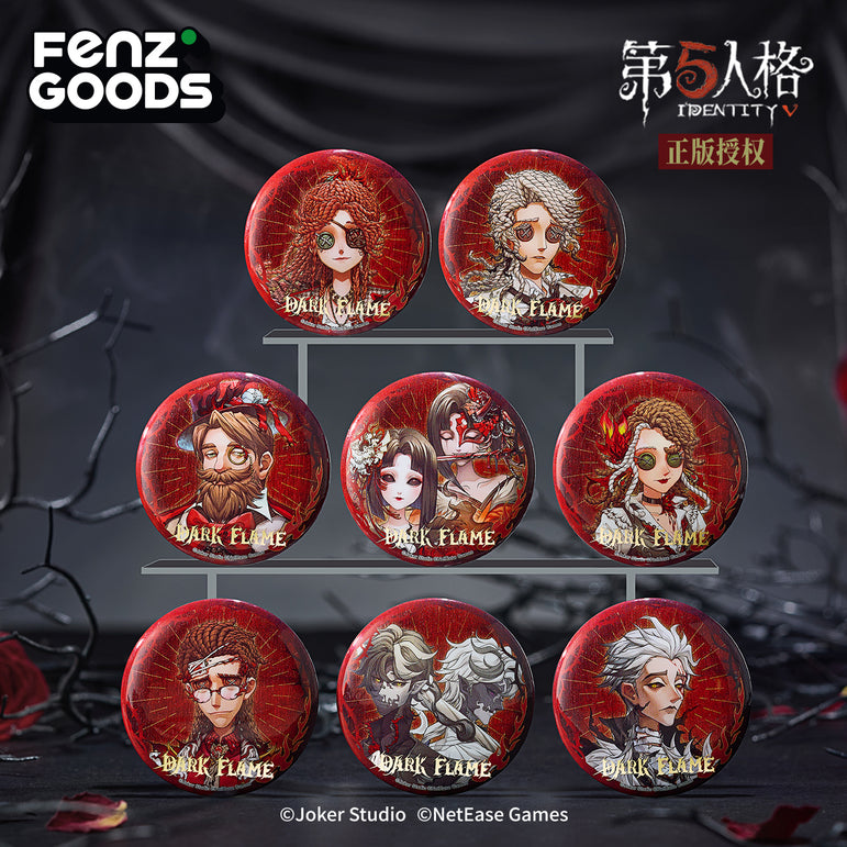 Identity V Dark Flame Series-Badge Blind Box Round Edition