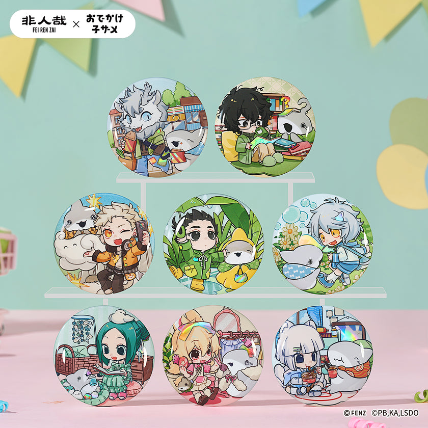 FEI REN ZAI × ODEKAKE KOZAME Badge Blind Box Q Edition