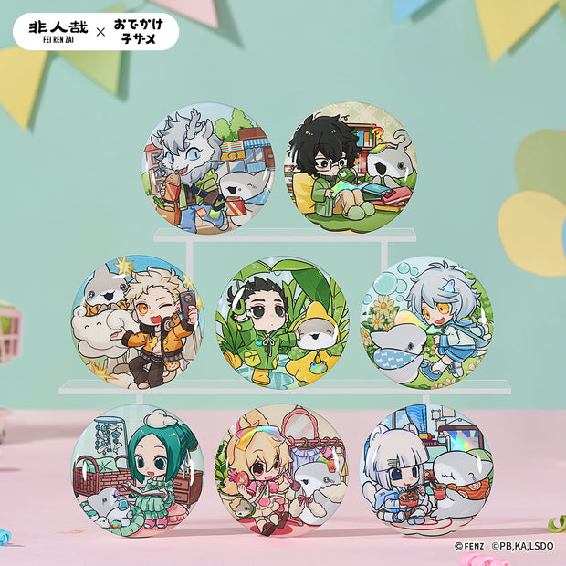 FEI REN ZAI × ODEKAKE KOZAME Badge Blind Box Q Edition