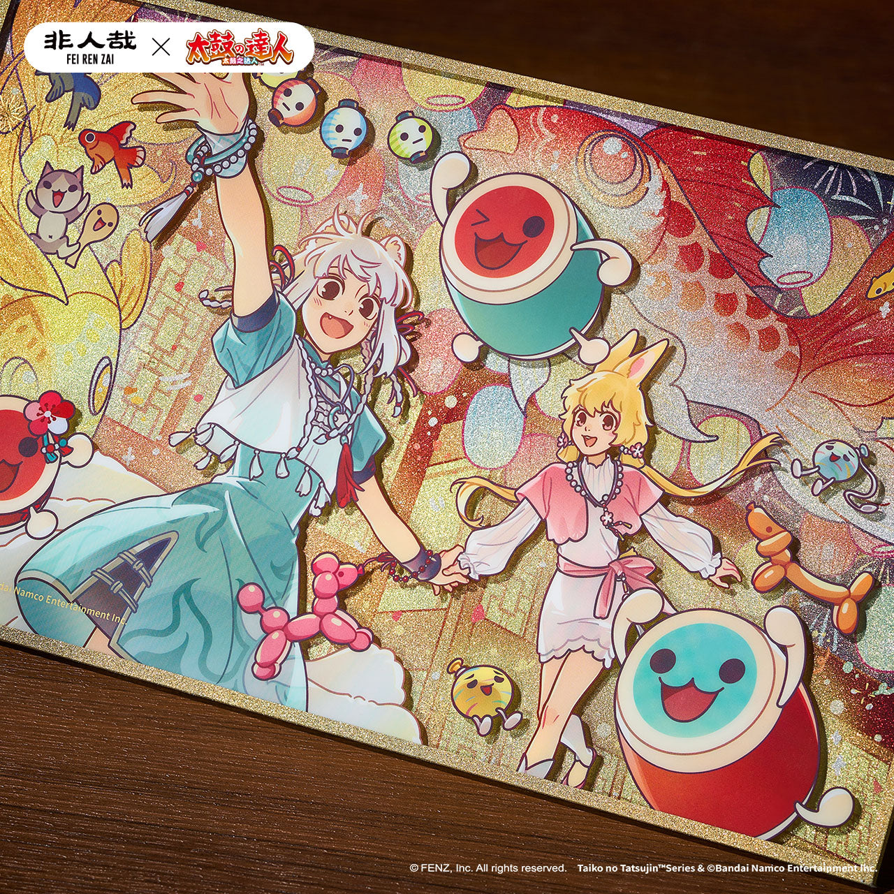 FEI REN ZAI × Taiko no Tatsujin - Acrylic Shikishi Art Board - Illustration Version