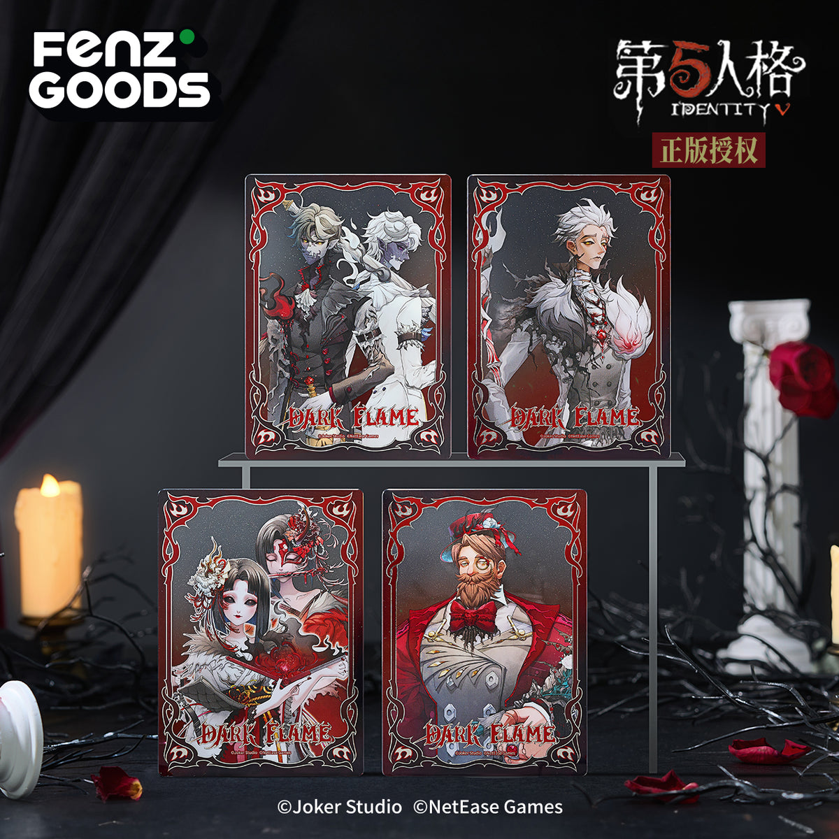 Identity V Dark Flame Series-Acrylic Card Blind Box