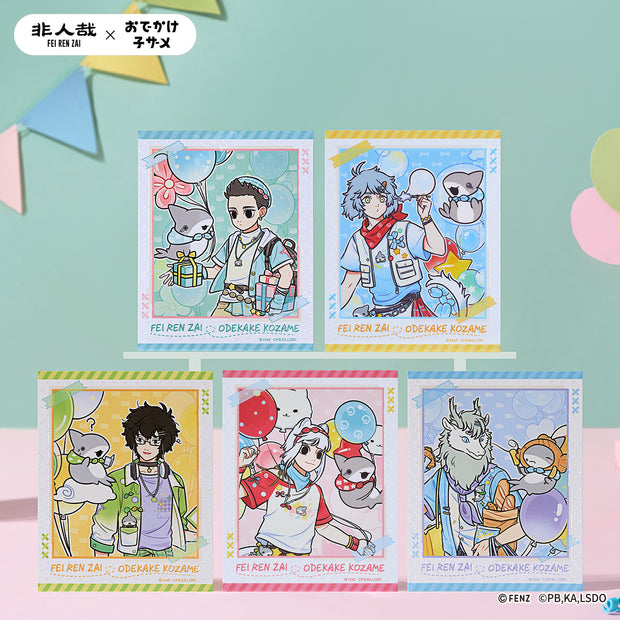 FEI REN ZAI × ODEKAKE KOZAME Instant Photo-Style  Trading Cards Blind Box