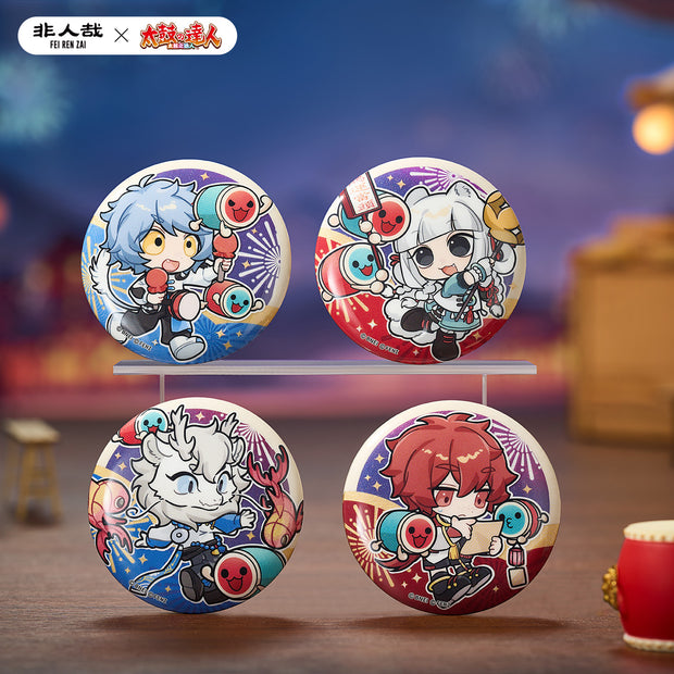 FEI REN ZAI × Taiko no Tatsujin - Badge Blind Box - Chibi