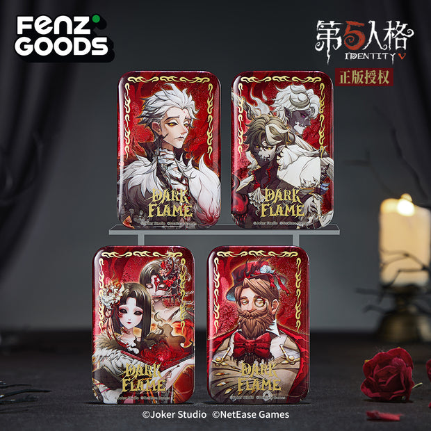 Identity V Dark Flame Series-Badge Blind Box Square Edition