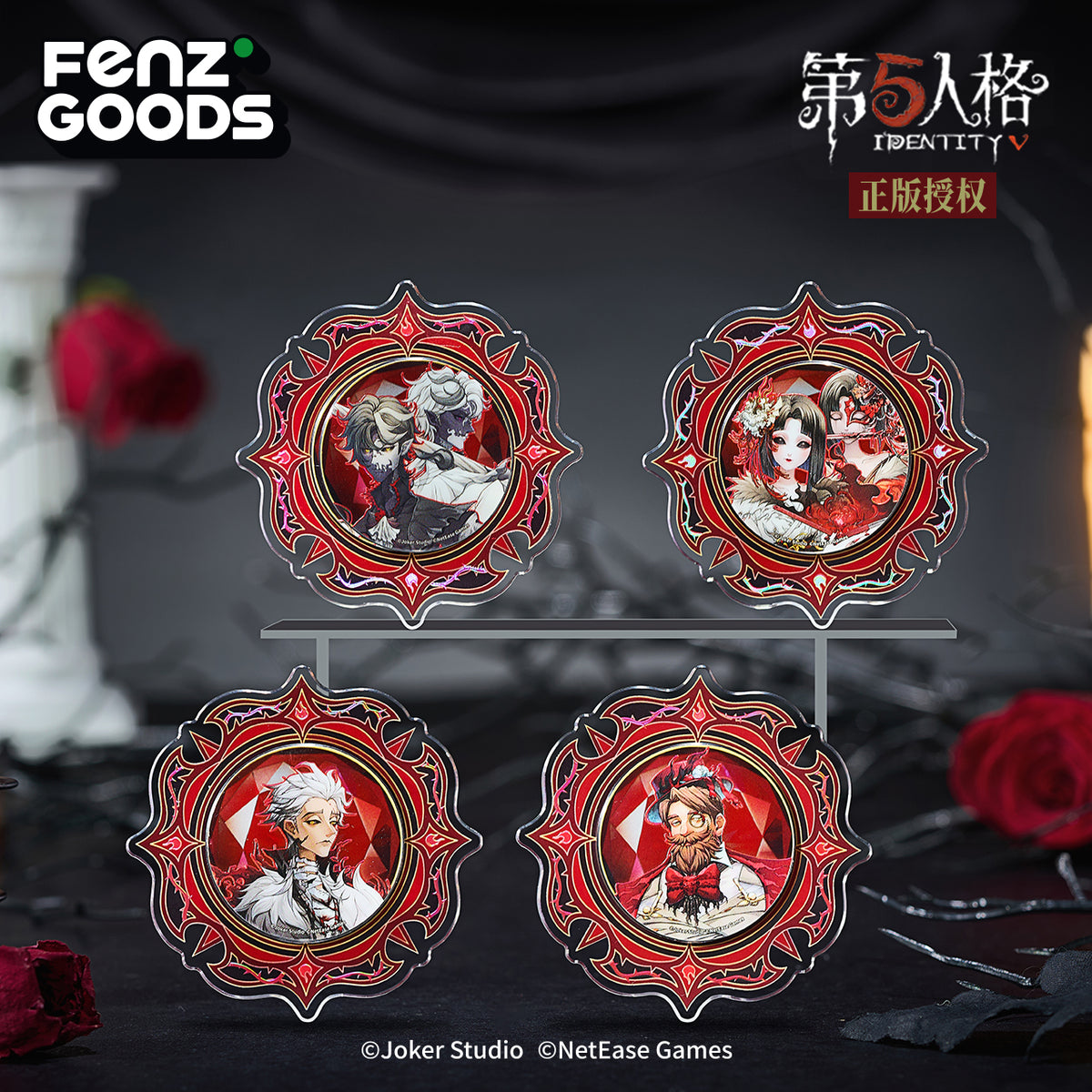 Identity V Dark Flame Series-Acrylic Fridge Magnet