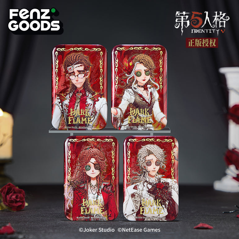 Identity V Dark Flame Series-Badge Blind Box Square Edition