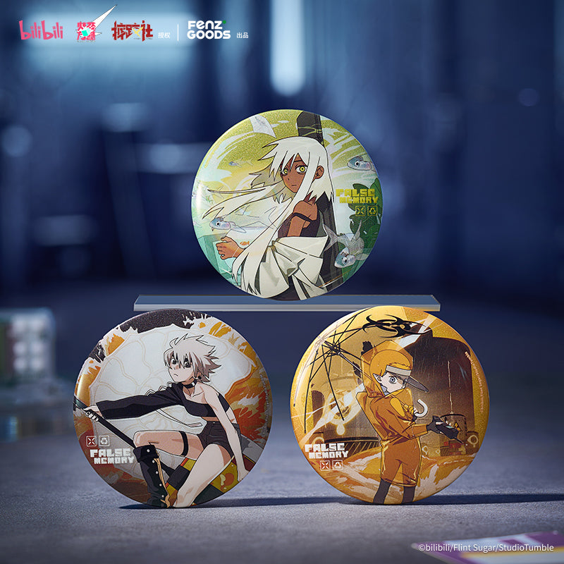 False Memory - Debut Commemorative Art Collection·FM1.0 Badge Blind Box