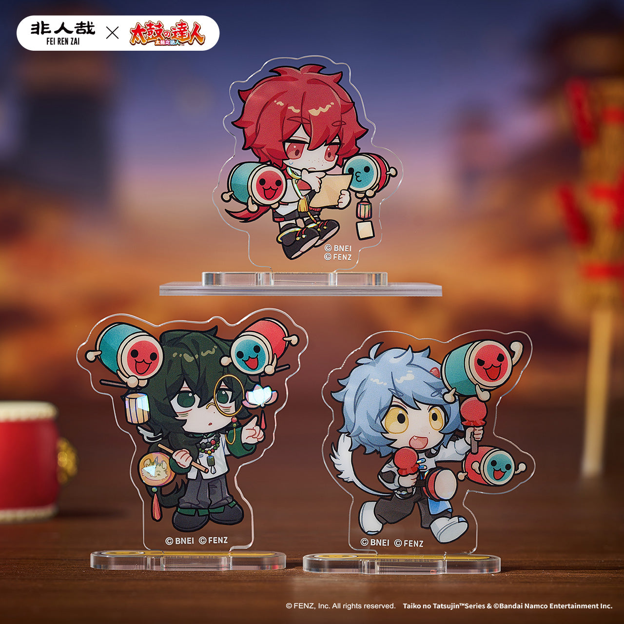 FEI REN ZAI × Taiko no Tatsujin - Acrylic Standee Blind Box - Chibi
