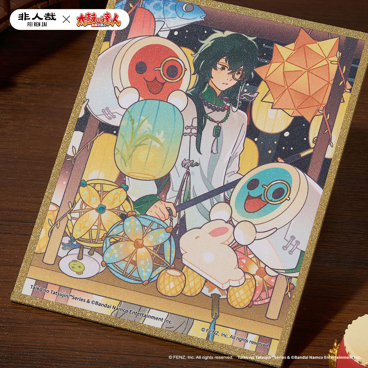 FEI REN ZAI × Taiko no Tatsujin - Acrylic Shikishi Art Board - Illustration Version