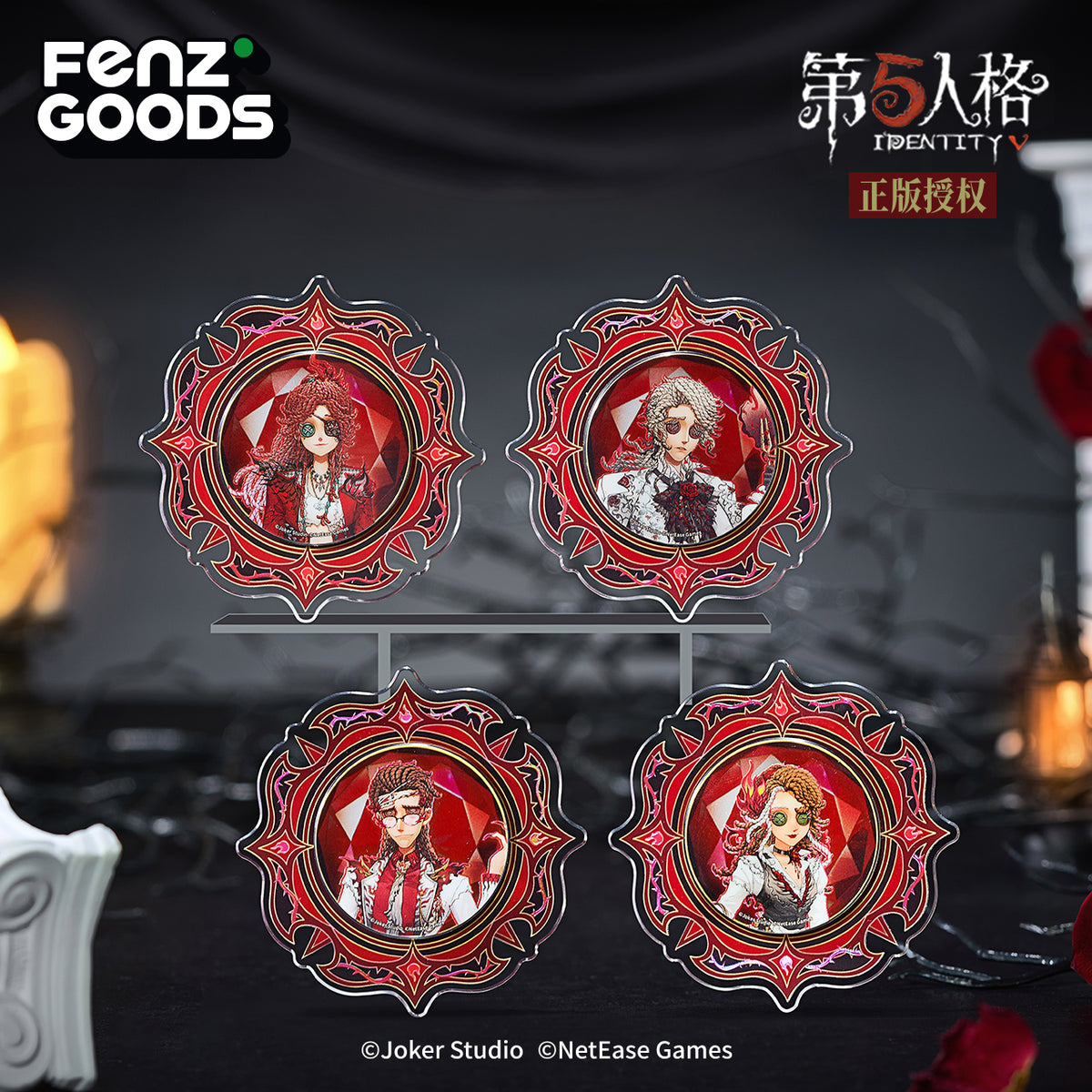 Identity V Dark Flame Series-Acrylic Fridge Magnet