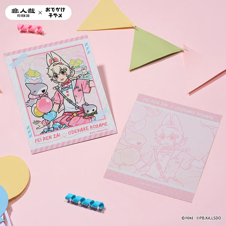FEI REN ZAI × ODEKAKE KOZAME Instant Photo-Style  Trading Cards Blind Box
