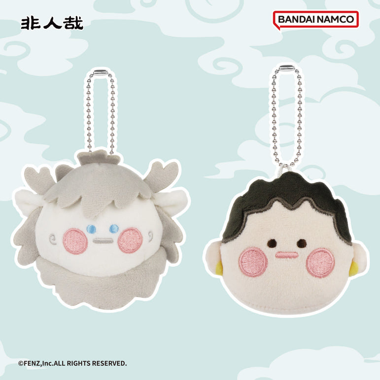 FEI REN ZAI Q Edition Plush Charm Cut Design Keychain