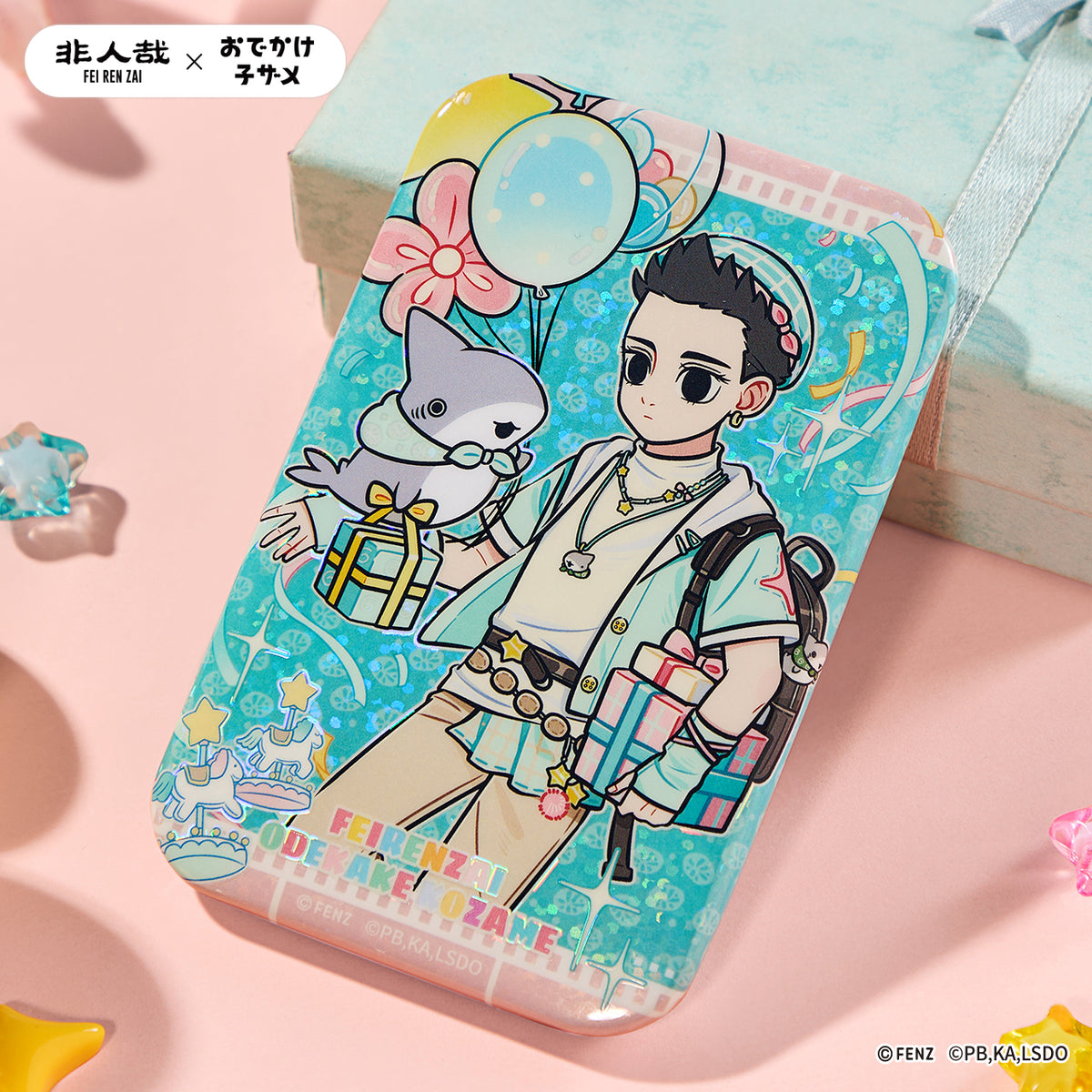 FEI REN ZAI × ODEKAKE KOZAME Badge Blind Box
