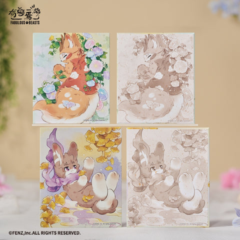 FABULOUS BEASTS Life Roam Series Shikishi Art Board Blind Box
