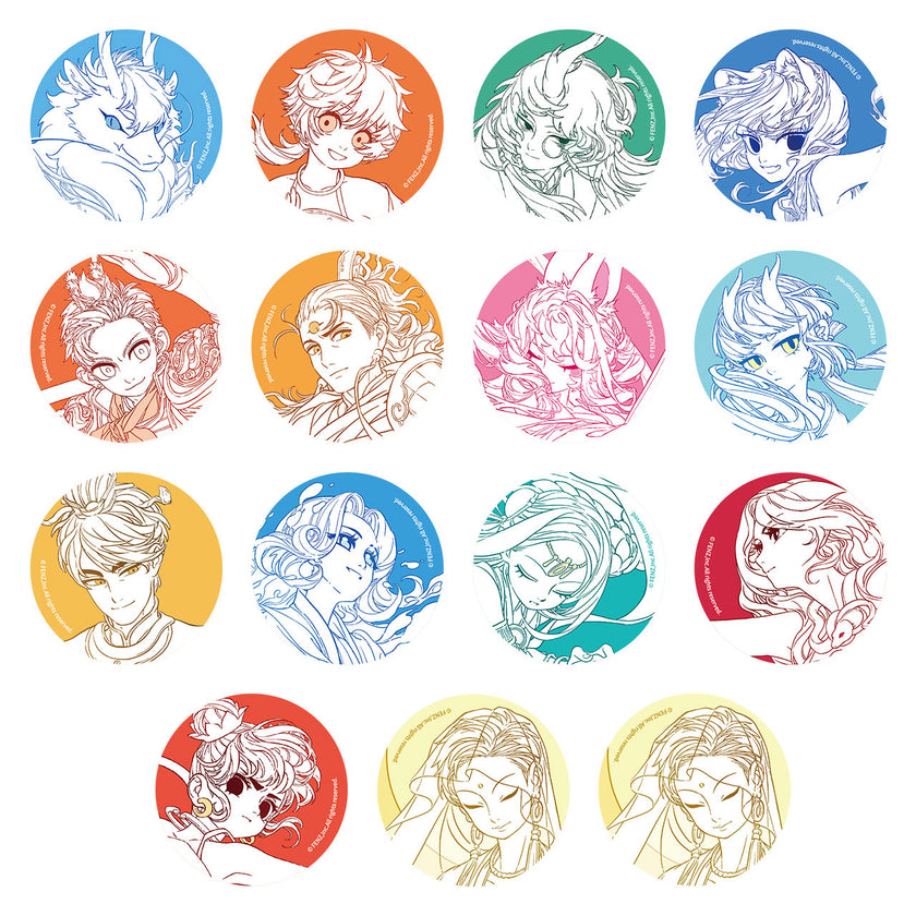 FEI REN ZAI-FAIRYLAND Series 1 -Badge Blind Box - Round