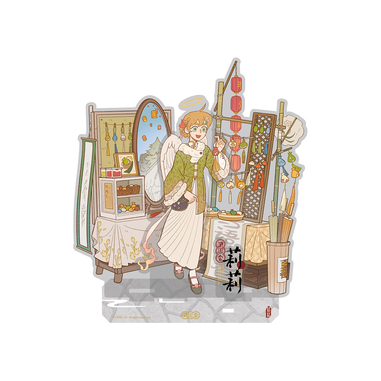 ALL SAINTS STREET-Garden Fete Series-Acrylic Standee