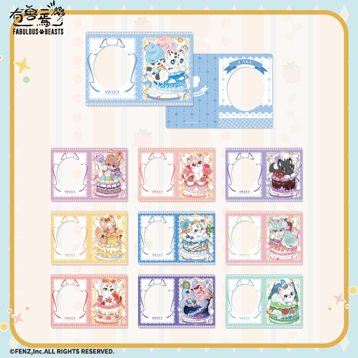 FABULOUS BEASTS Collectible Series Card Vol. 2