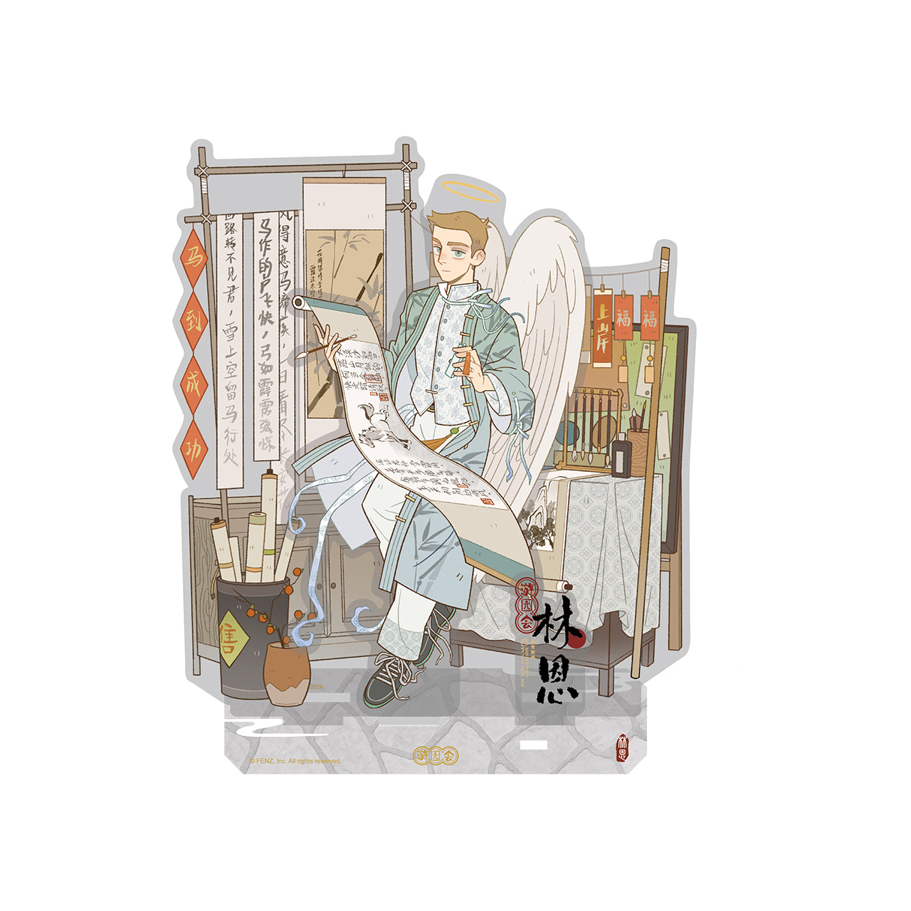 ALL SAINTS STREET-Garden Fete Series-Acrylic Standee