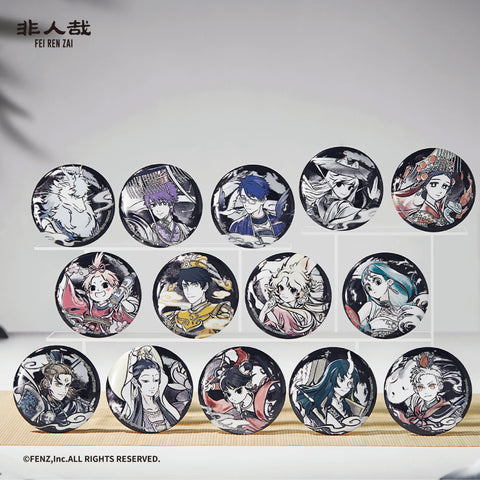 FEI REN ZAI-The Sacred Guardian-Badge Blind Box-Round Edition