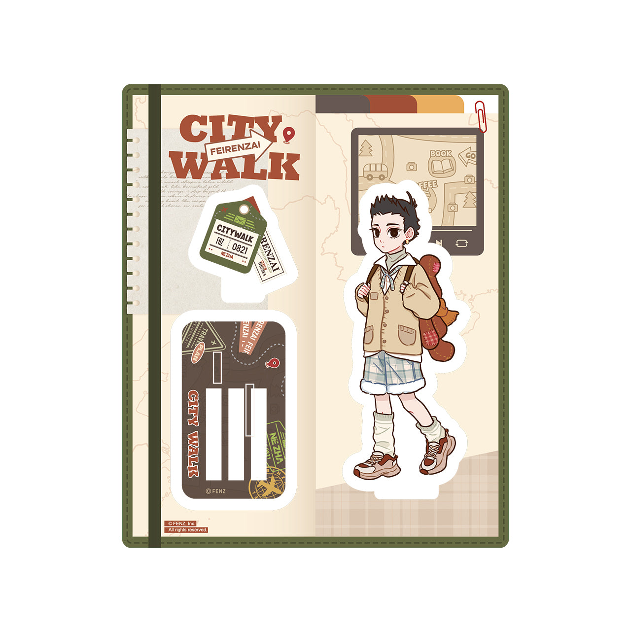FEI REN ZAI-City Walk-Acryl-Aufsteller