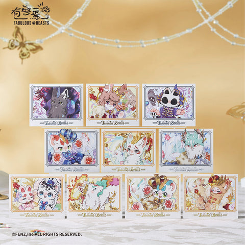 FABULOUS BEASTS-8th Anniversary-Instant Photo-Style Trading Cards Blind Box