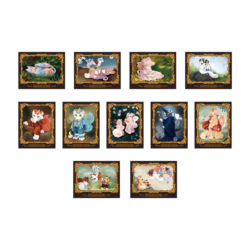 FABULOUS BEASTS - 名画ギャザリングシリーズ - インスタントフォト風トレーディングカード ブラインドボックス