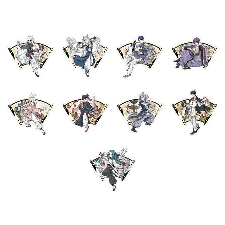 フェイレンザイ × 武当山 アクリル冷蔵庫マグネット ブラインドボックス