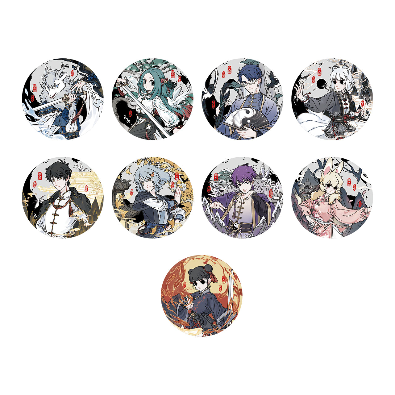 FEI REN ZAI x Wudang - Badge Blind Box