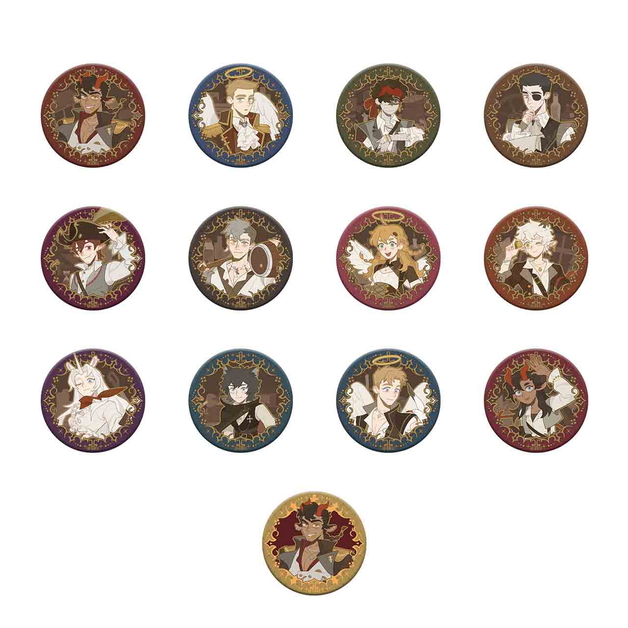 ALL SAINTS STREET-Sail the Vast Sea Series-Badge Blind Box