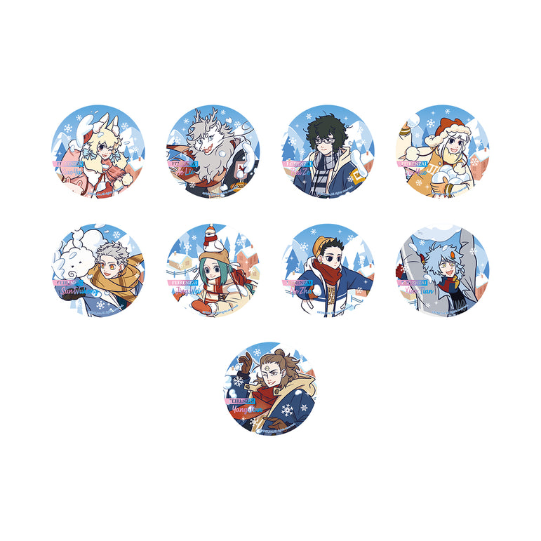 FEIRENZAI-Warm Winter Charms Series-Badge Blind Box