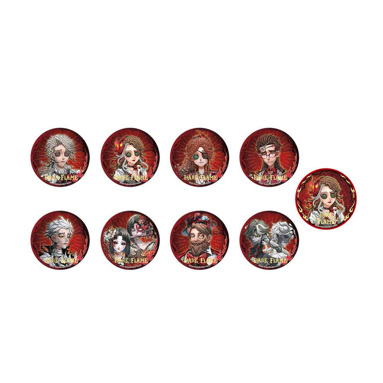 Identity V Dark Flame Series-Badge Blind Box Round Edition