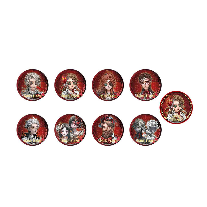 Identity V Dark Flame Series-Badge Blind Box Round Edition