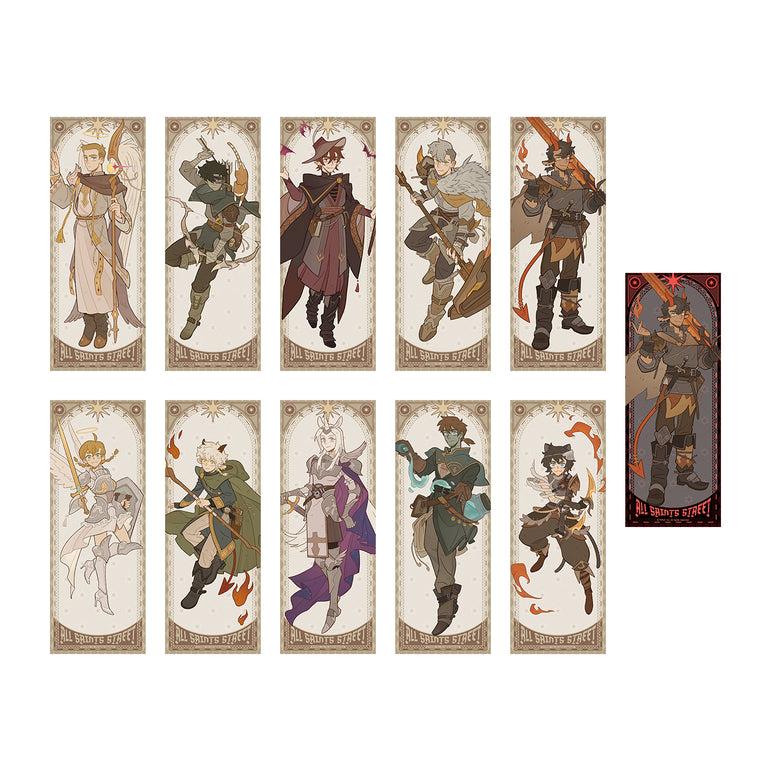 ALL SAINTS STREET Fantasy World Adventures Holographic Ticket Blind Box