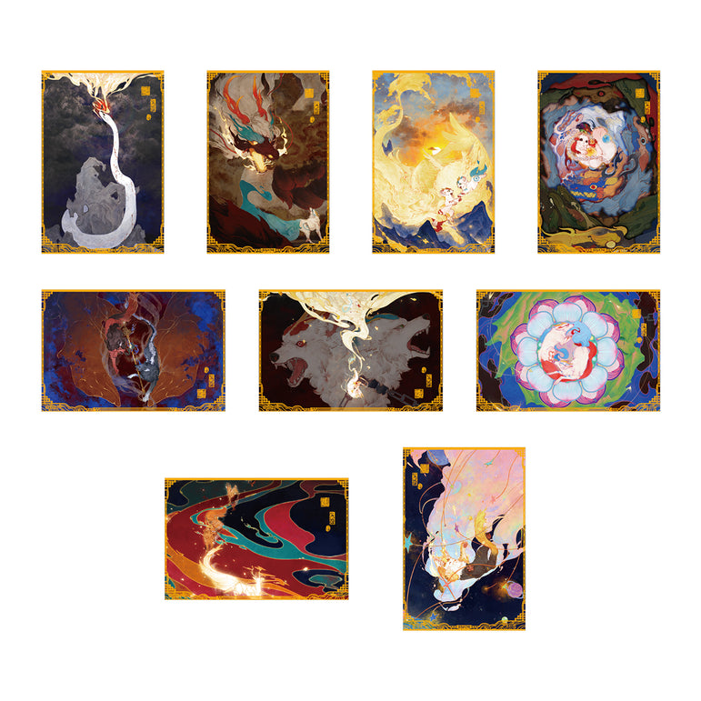 FABULOUS BEASTS - Ancient Shades Series 3 - Acrylic Clear Card Blind Box