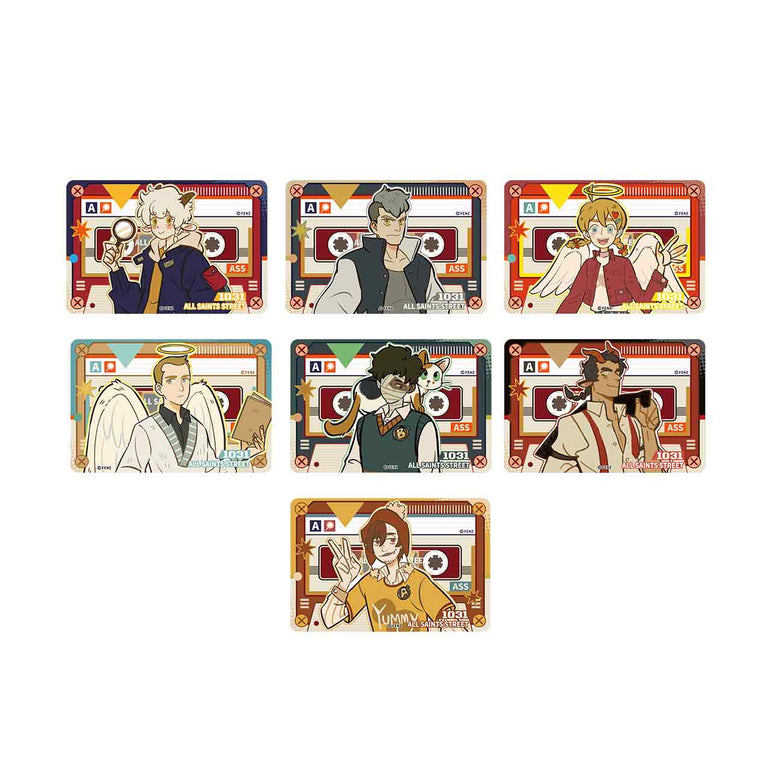 ALL SAINTS STREET Ancient Manor Secret Series Acrylic Fridge Magnet Blind Box