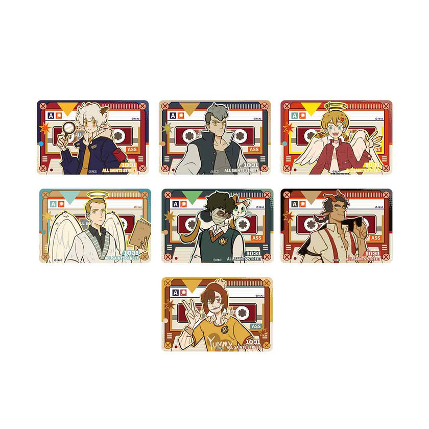 ALL SAINTS STREET Ancient Manor Secret Series Acrylic Fridge Magnet Blind Box