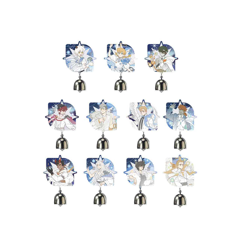 ALL SAINTS STREET 10th Anniversary Series Acrylic Fridge Magnet Blind Box