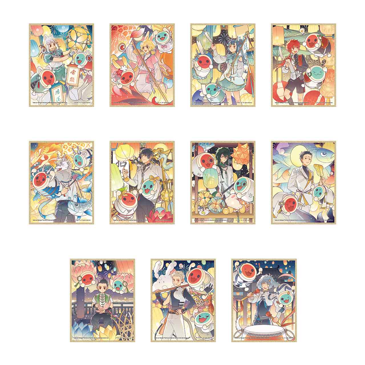 FEI REN ZAI × Taiko no Tatsujin - Shikishi Art Board Blind Box