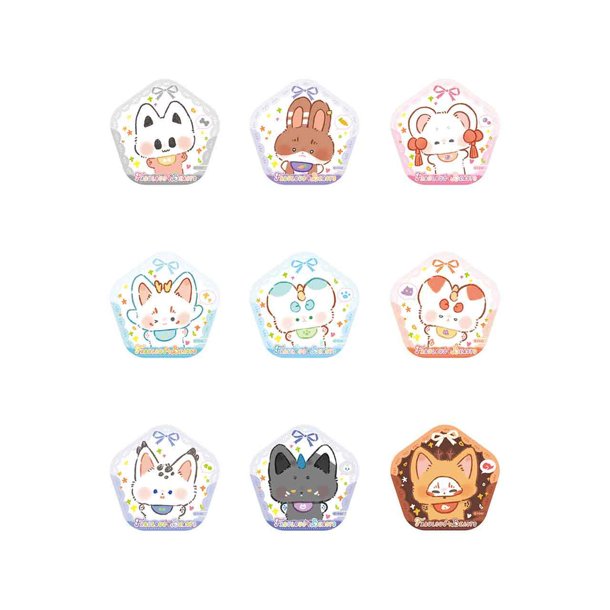 FABULOUS BEASTS BIB Series Badge Blind Box
