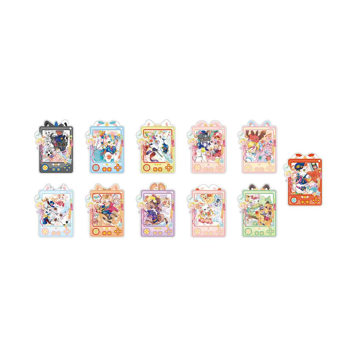 FABULOUS BEASTS  9th Anniversary Series Acrylic Fridge Magnet Blind Box