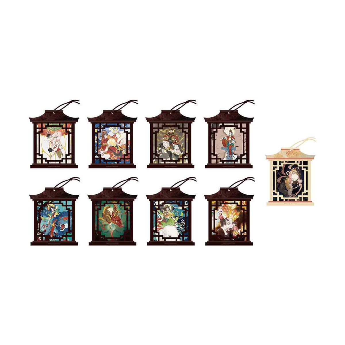 FEI REN ZAI Mountain & Sea Wander Series Magnetic Paper Clip Photo Card Blind Box