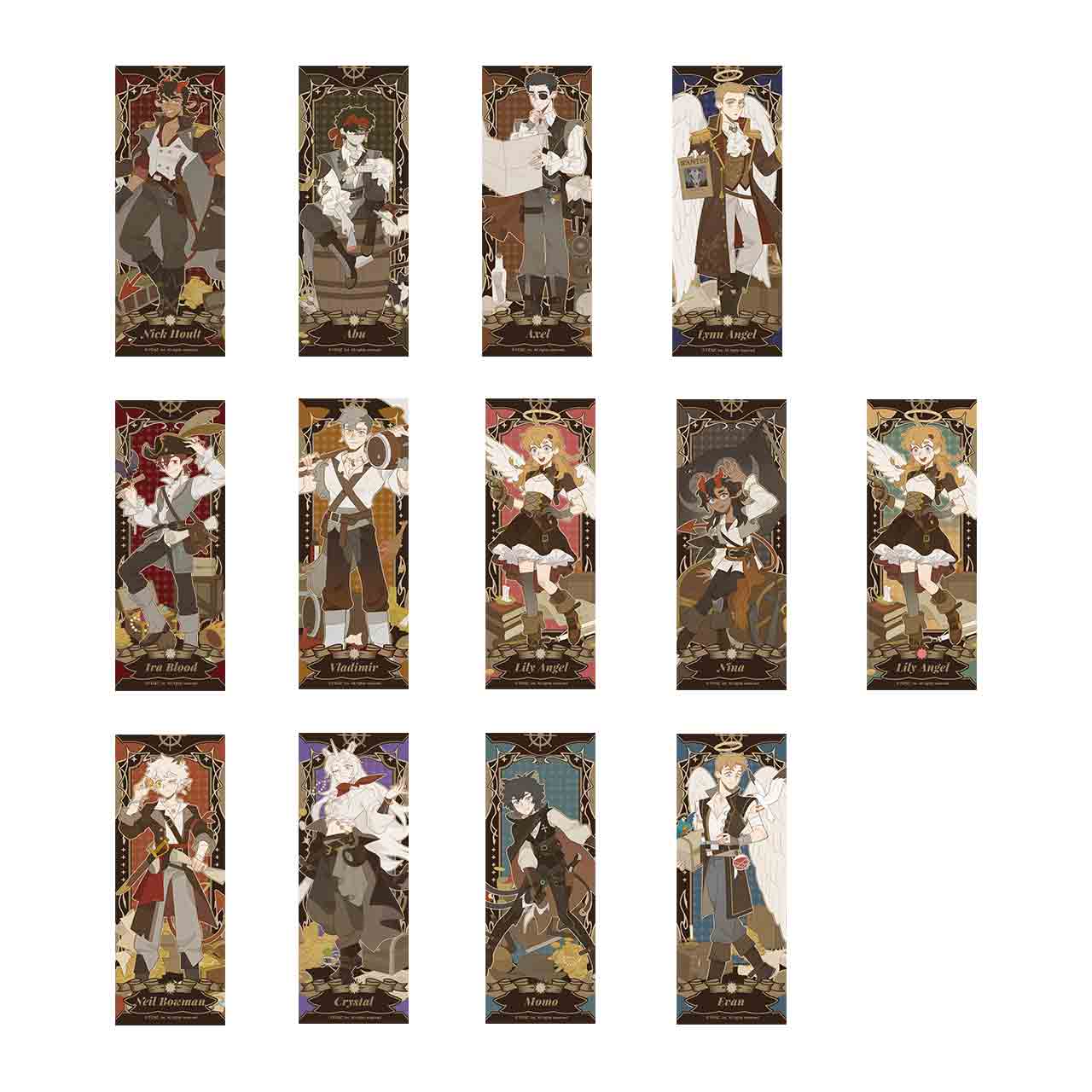 ALL SAINTS STREET-Sail the Vast Sea Series-Holographic Ticket Blind Box