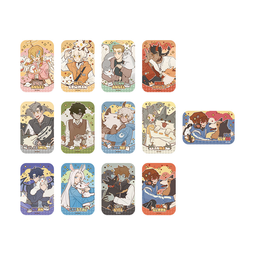 ALL SAINTS STREET - Cozy Buddies Series - Badge Blind Box
