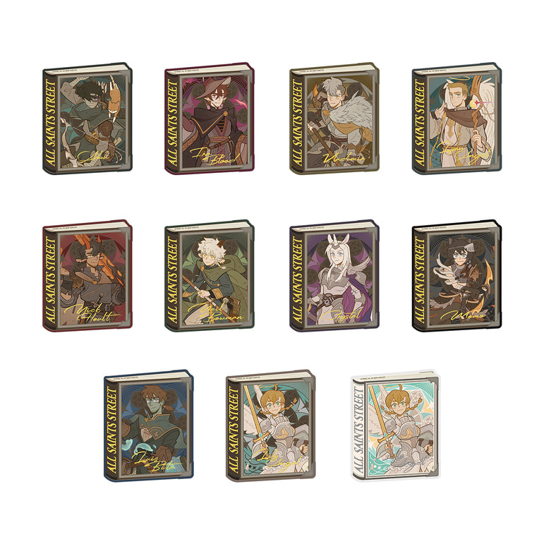 ALL SAINTS STREET Fantasy World Adventures-Acrylic Fridge Magnet Blind Box